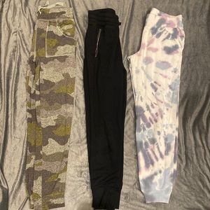 Lots of 3 Girls Joggers. All size L (10-12).